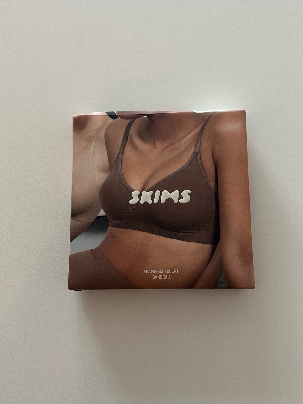 NEW Skims Seamless Sculpt Bandea Strapless Bra Cocoa Brown S Sculpting